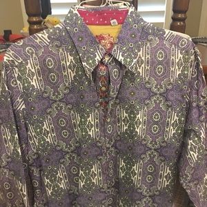 Robert Graham mans button up shirt